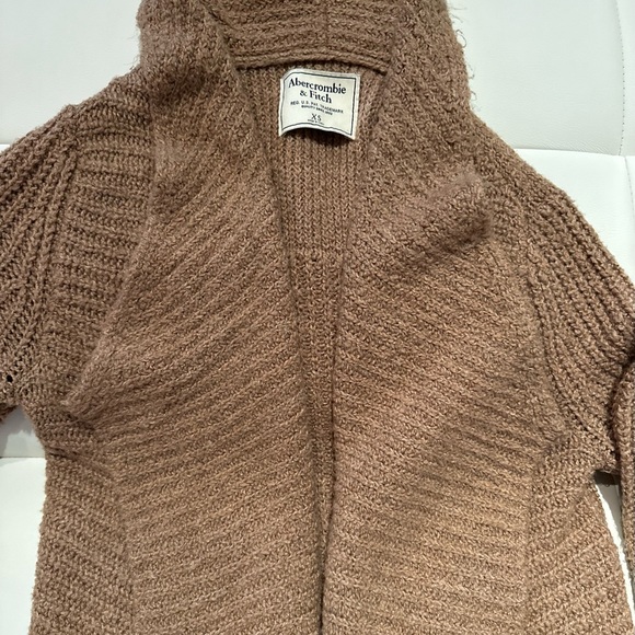 Abercrombie & Fitch XS Light Brown Cardigan - Picture 2 of 5